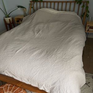 Quince Duvet cover + matching shams